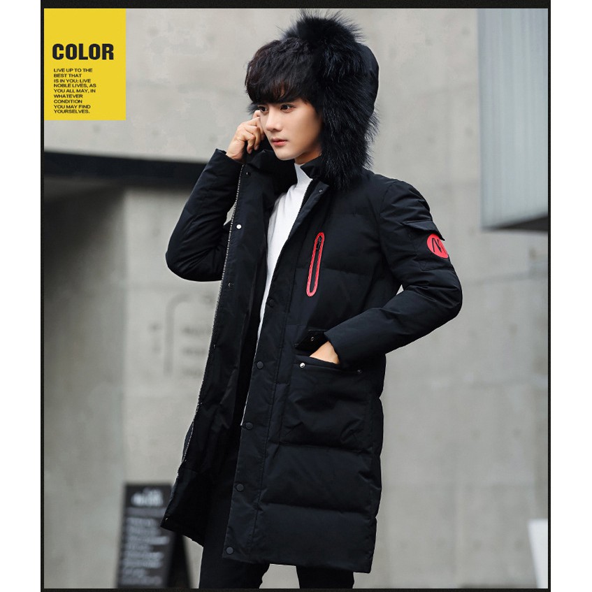 COMBO ÁO KHOÁC PHAO NAM AP38 + GĂNG TAY DA LÓT LÔNG | BigBuy360 - bigbuy360.vn