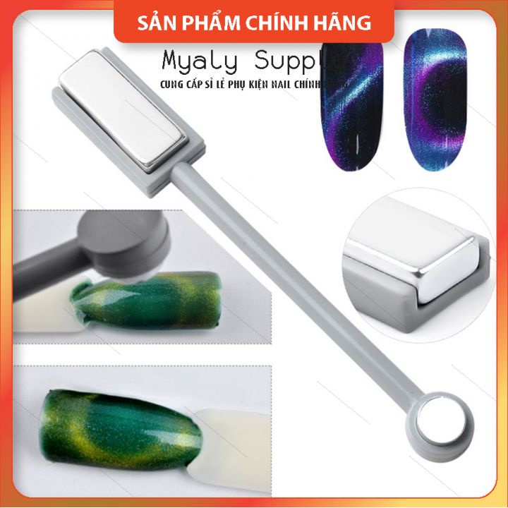 Hơ Mắt Mèo Cây Nam Châm 2 Đầu Vuông Tròn