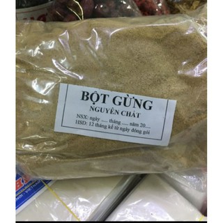 bột gừng nguyên chất gói 500gr