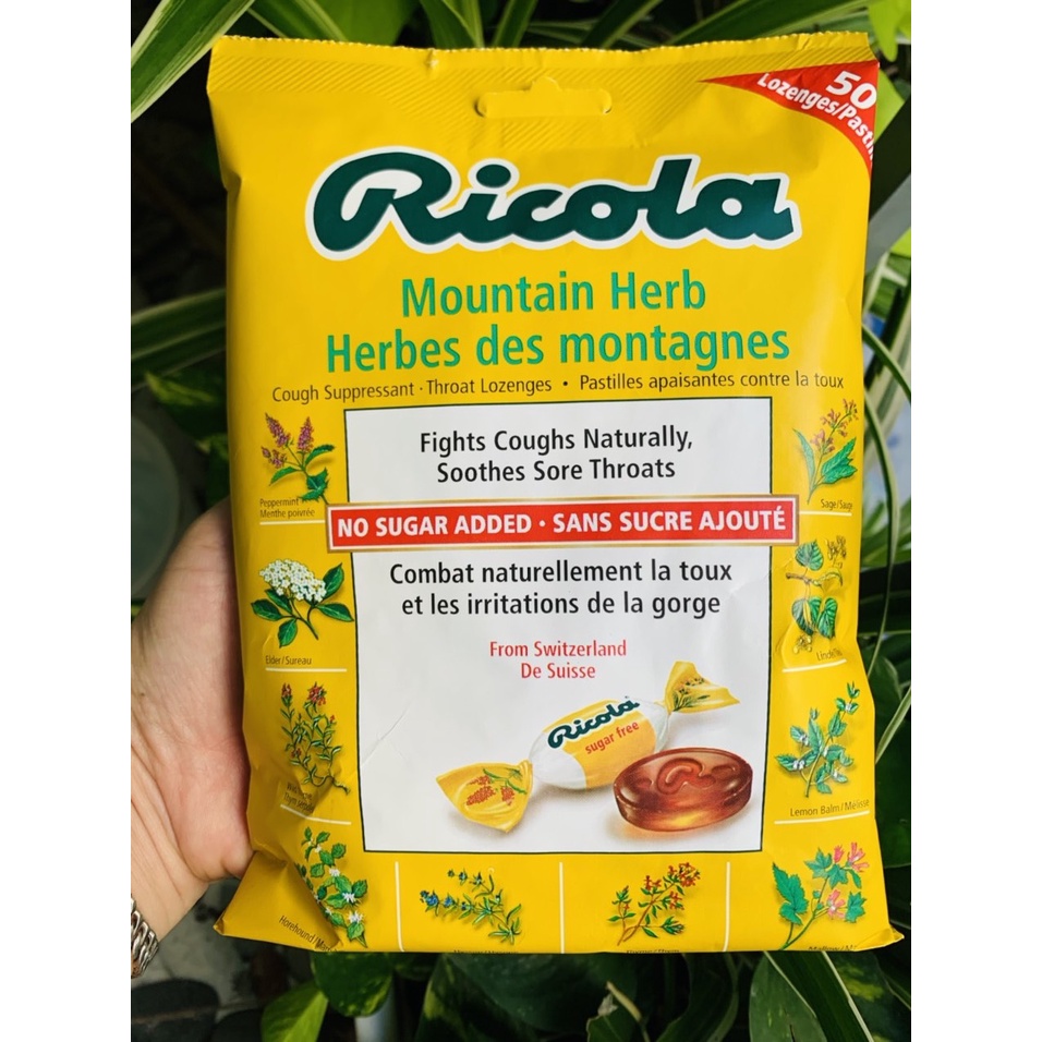 Kẹo ngậm Ricola thảo mộc