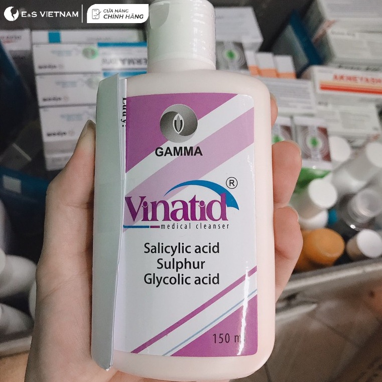 Sữa Tắm Gội Cho Mẹ và Bé VINATID 150ml Cải Thiện Các Vấn Đề Nấm Tóc, Viêm Da ở Mẹ và Bé