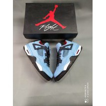 Nike Exclusive Genuine Nike Travis Shoes Scott X Air Jordan 4 Basketball Shoes Men's Sports Shoes