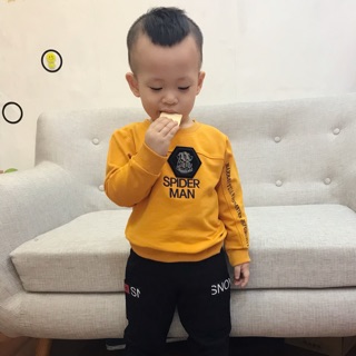 Combo giày bộ thu đông bé trai bé gái