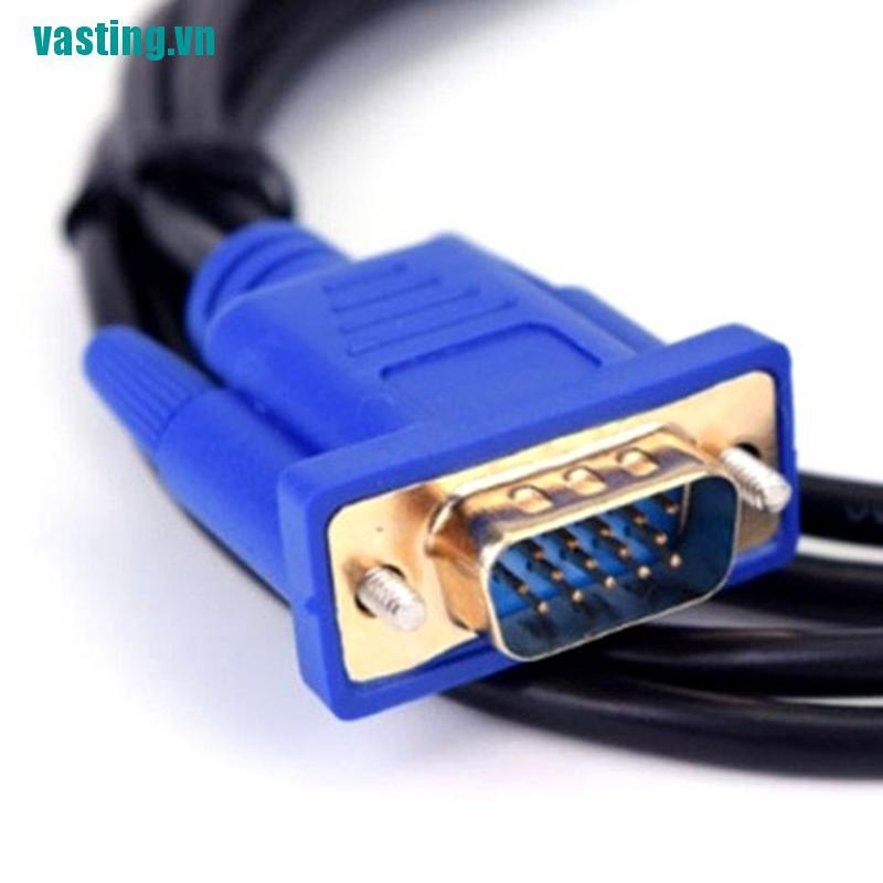 V☆Cáp Chuyển Đổi vga Sang hdmi hd + audio tv av hdtv Dài 1m Dài 10m