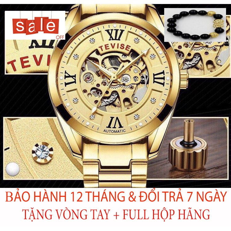 💥FREESHIP+TẶNG VÒNG TAY💥 Đồng hồ nam TEVISE 795D M2-Giảm 15K nhập [ DONG HO NAM ]-Ưu đãi mua đồng hồ