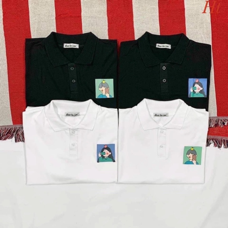 Áo polo logo chụp ảnh HT11 0421