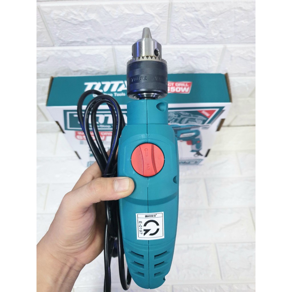 MÁY KHOAN BÚA 13LY 650W TOTAL TG106136E