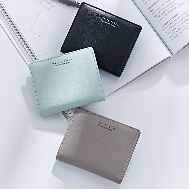 Ví gập PERFECT FOR YOU có khóa kéo đa dụng thời trang cho nữ