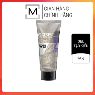 Gel tạo kiểu tóc mềm nhẹ nhàng gatsby water gloss soft 170g/ keo vuốt tóc/ tạo kiểu tóc mềm