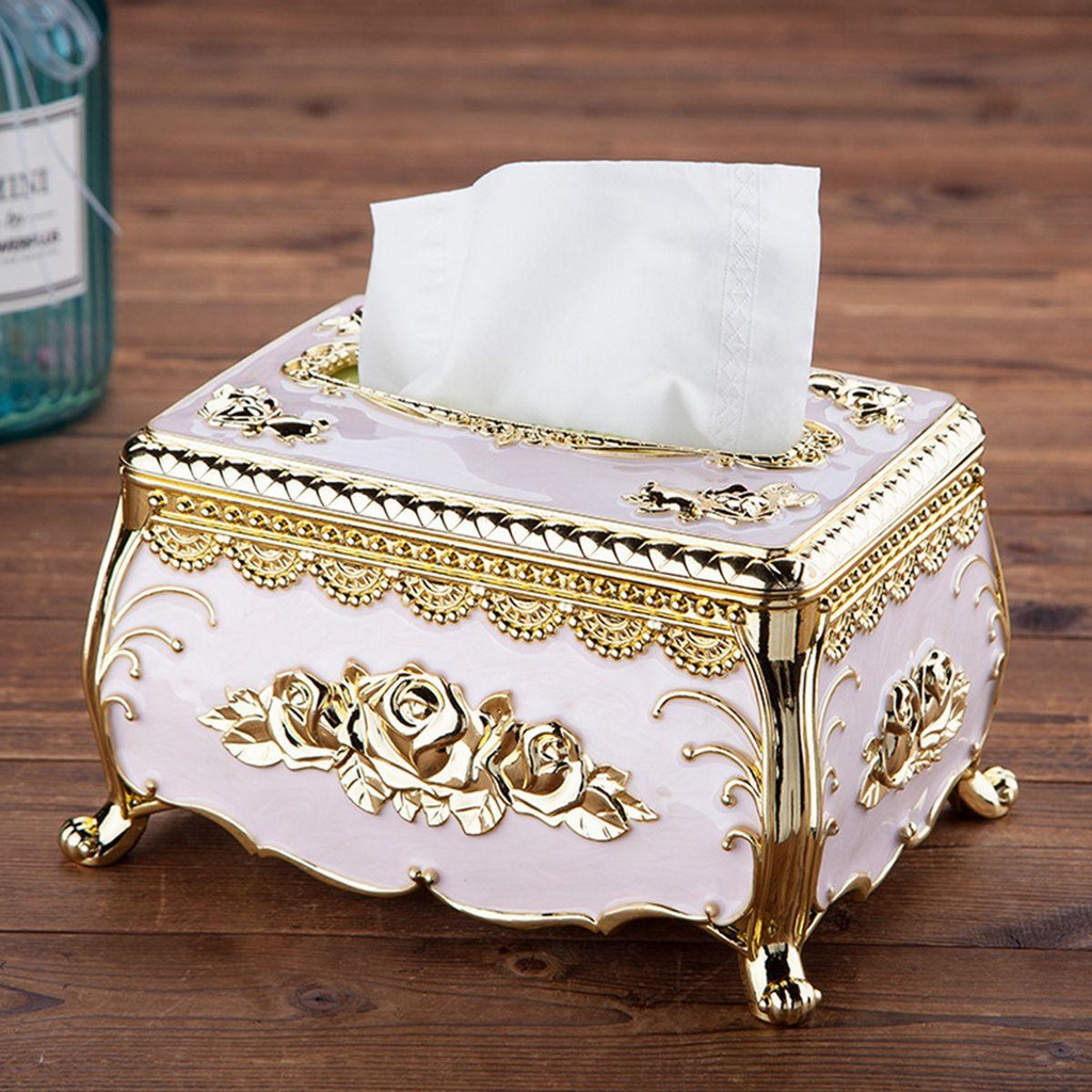Giá Đỡ Khăn Giấy Bằng Acrylic Phong Cách Châu Âu Tiện Dụng Cho Nhà Hàng / Văn Phòng