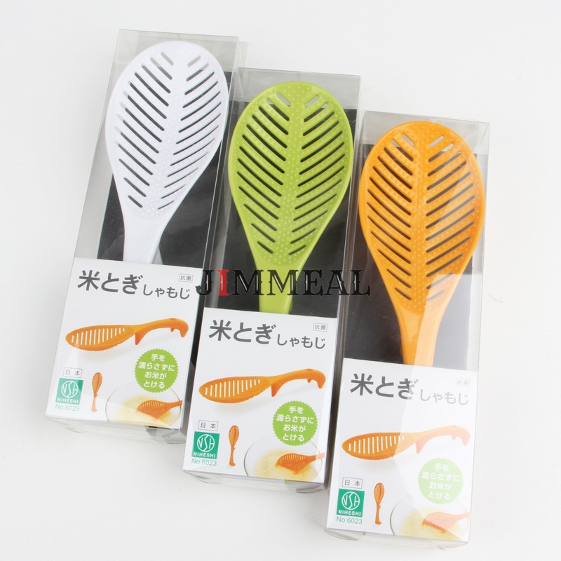 Thìa Xới Cơm, Muôi Xúc Cơm Chống Dính Hình Cá Xuất Nhật Đa Năng