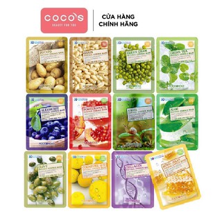 Mặt Nạ Dưỡng Da 3D FOODAHOLIC Natural Essence Mask 23ml, mặt nạ hàng ngày