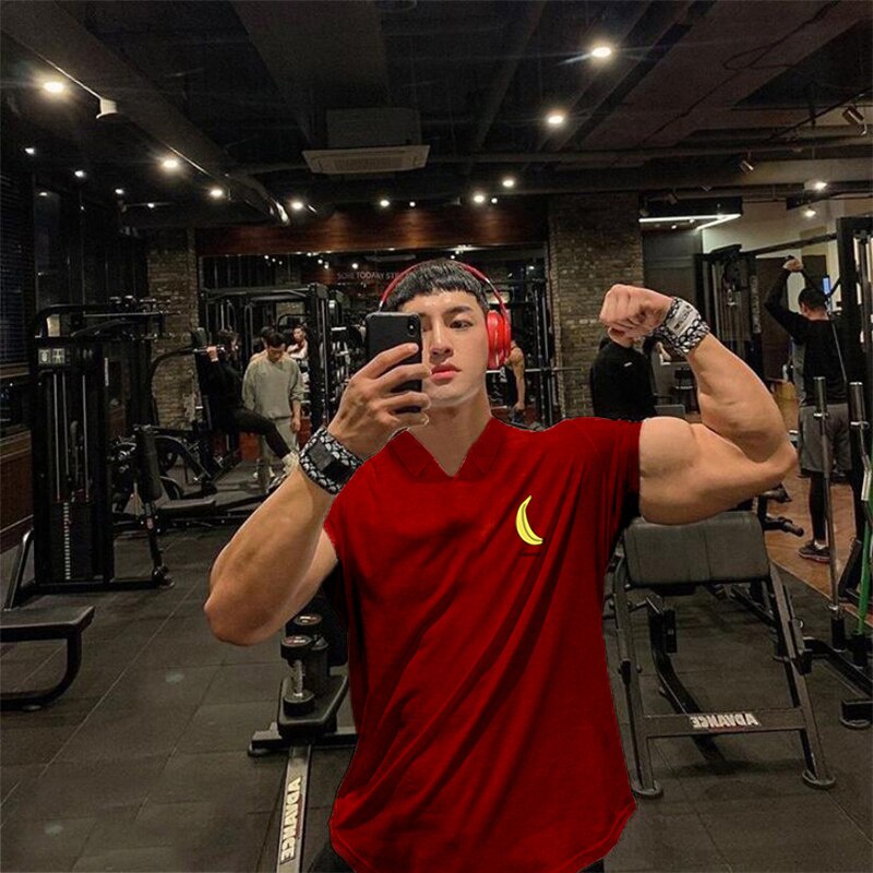 Áo polo Tay Ngắn Dáng Rộng Vải Cotton Thời Trang Mùa Hè Hàng Mới Dành Cho Nam