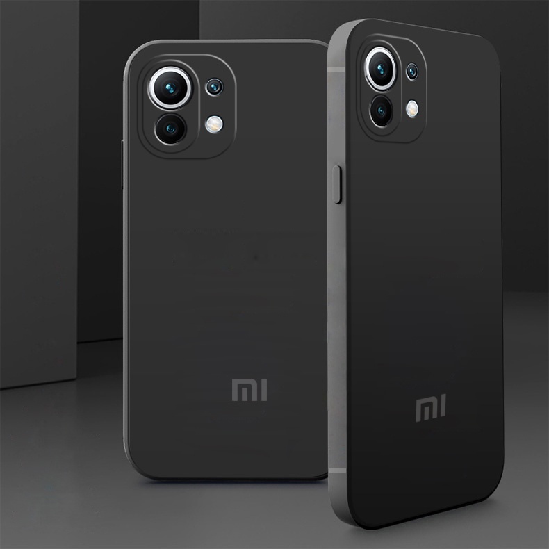 Ốp điện thoại silicone lỏng màu kẹo cho Xiaomi Mi 11 Lite Mi 11i 11X Pro