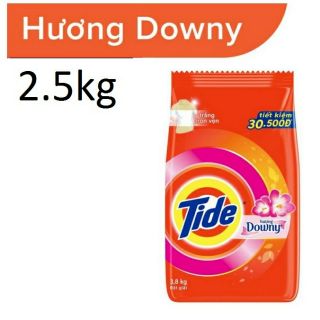 Bột giặt Tide downy túi 2,5kg .