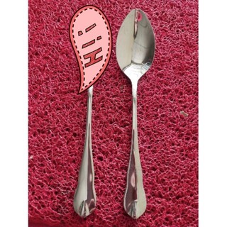 Combo 1 cặp muỗng  inox loại đẹp size đại