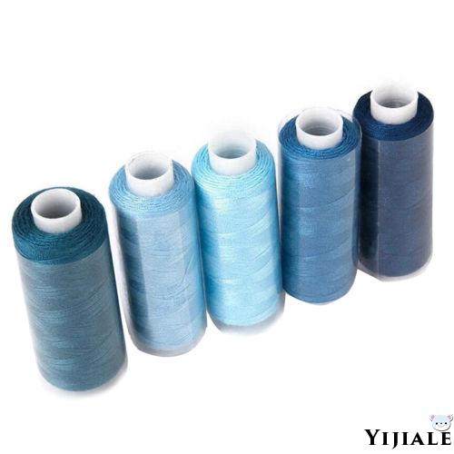 30 Cuộn Chỉ Polyester Nhiều Màu Sắc 250 Yards Dùng Cho Máy May