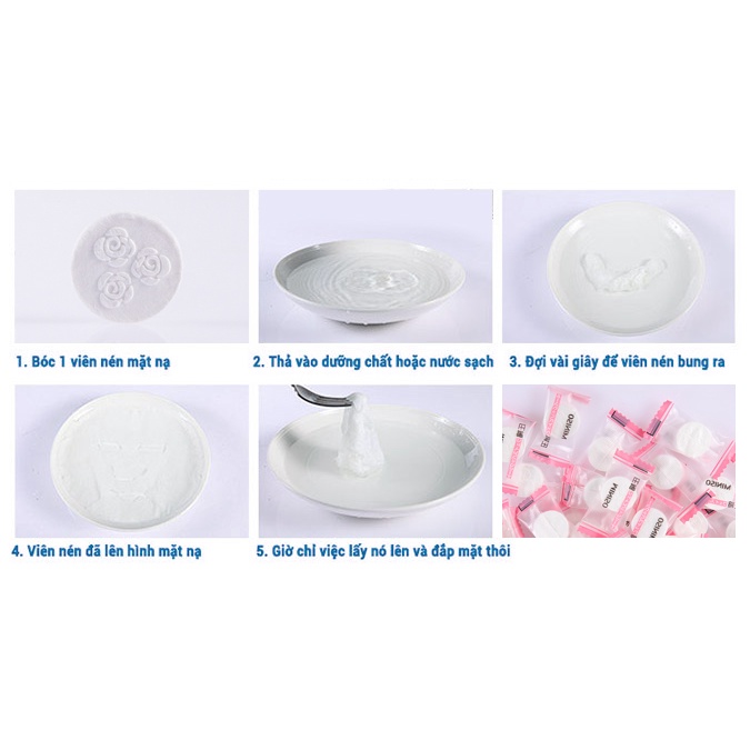 Viên Mặt Nạ Nén Miniso (lẻ viên)