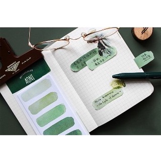 Giấy note loang màu nước vintage (Hàng có sẵn)