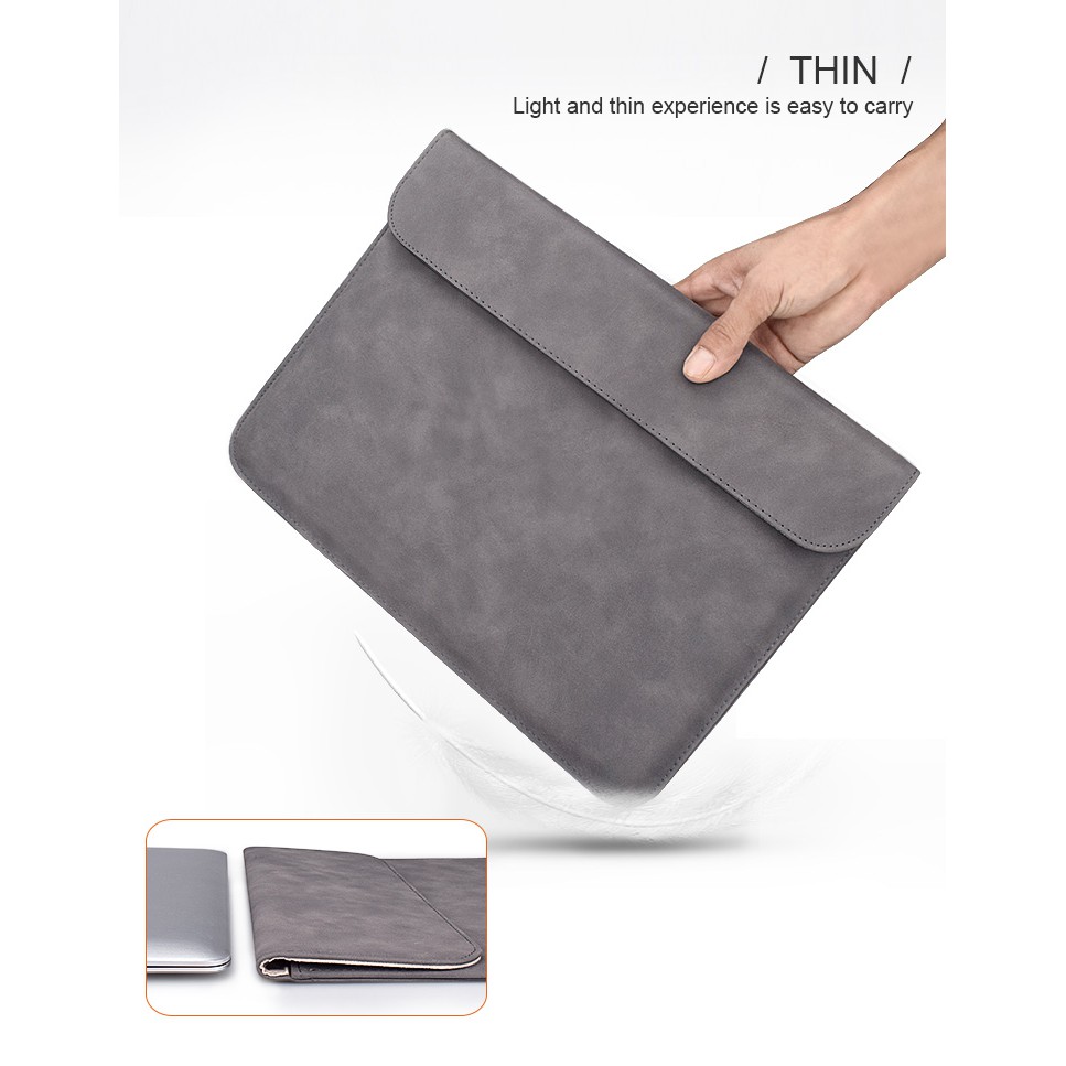 Túi da đựng laptop 13.3/14.1/15.4 Inch chất lượng cao