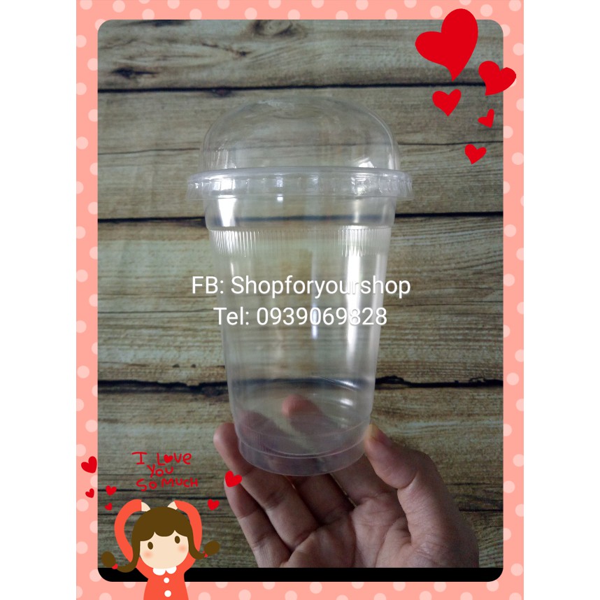 100 LY PP MỎNG 450-500ml + NẮP
