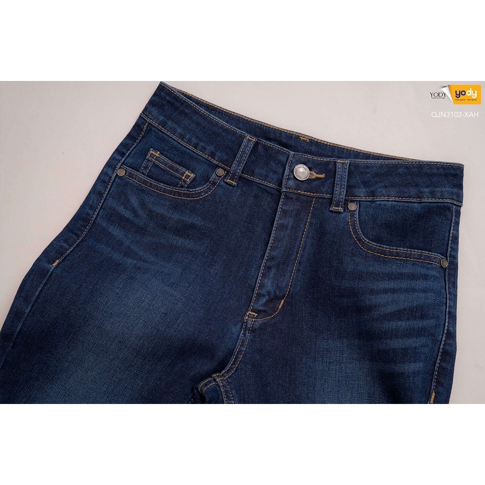 Quần jean nữ YODY lưng thấp dáng skinny QJN3102