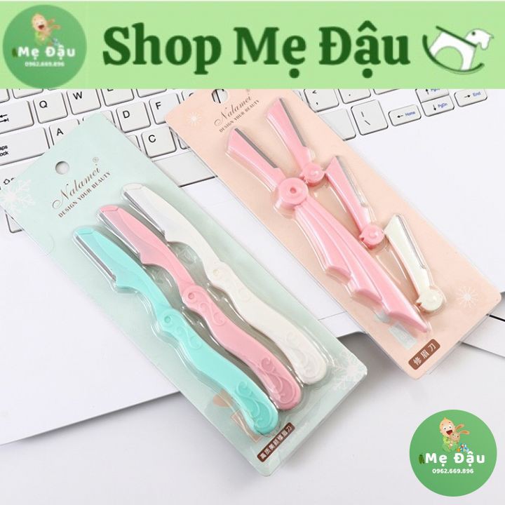 Set 3 dao cạo lông mày NALAMEI