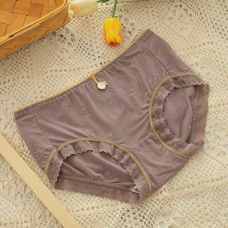 Quần Lót Nữ Cotton Thông Hơi Kháng Khuẩn Siêu Co Giãn 4 Chiều 001