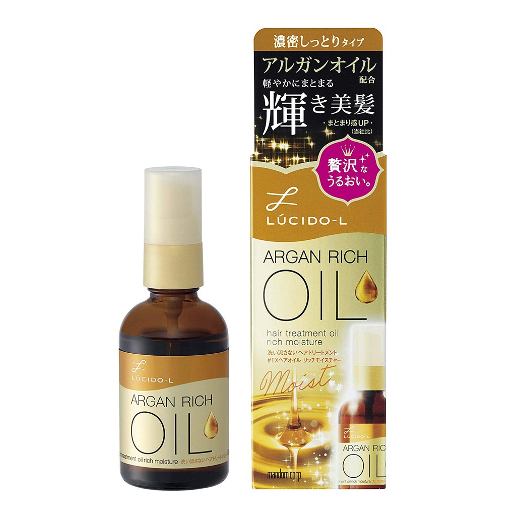 (BILL - Sẵn) Tinh Dầu Dưỡng Tóc Lucido L Argan Rich Oil | BigBuy360 - bigbuy360.vn