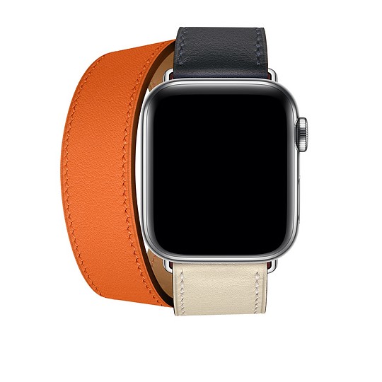 Dây da Apple Watch Hemes Double Tour