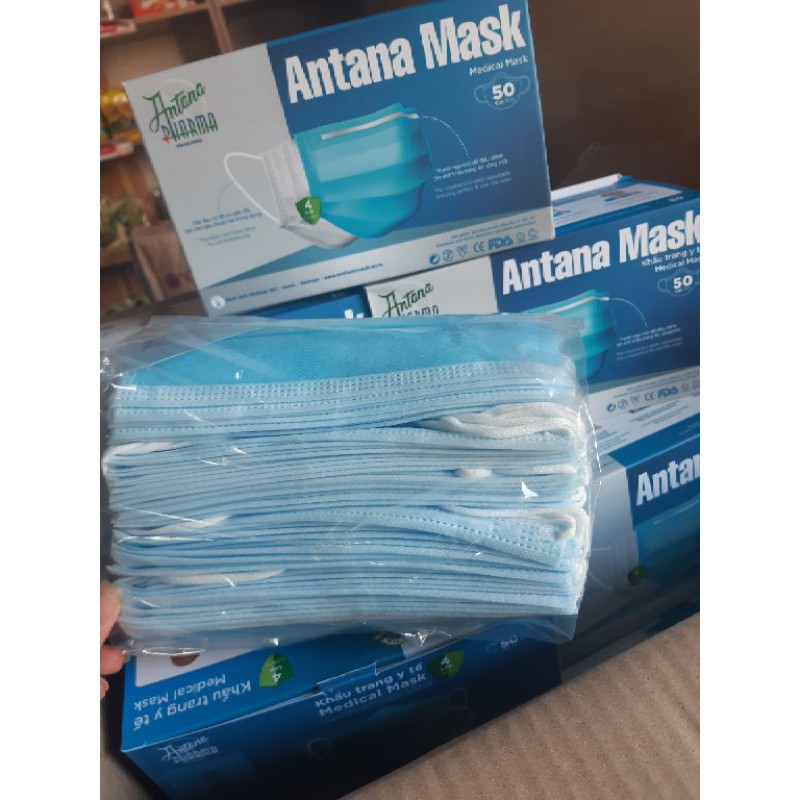 KHẨU TRANG Y TẾ 4 LỚP XANH