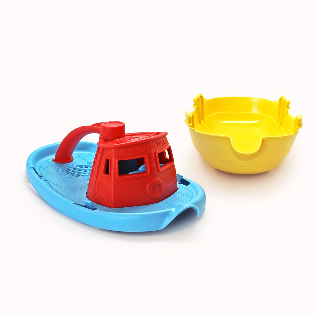 Đồ chơi tàu thuỷ kéo Green Toys - Đỏ