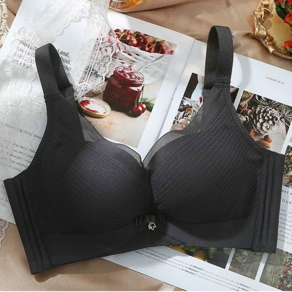 Áo Lót Không Gọng Bản To Gen Lưng Mỡ Nách Nâng Ngực C5