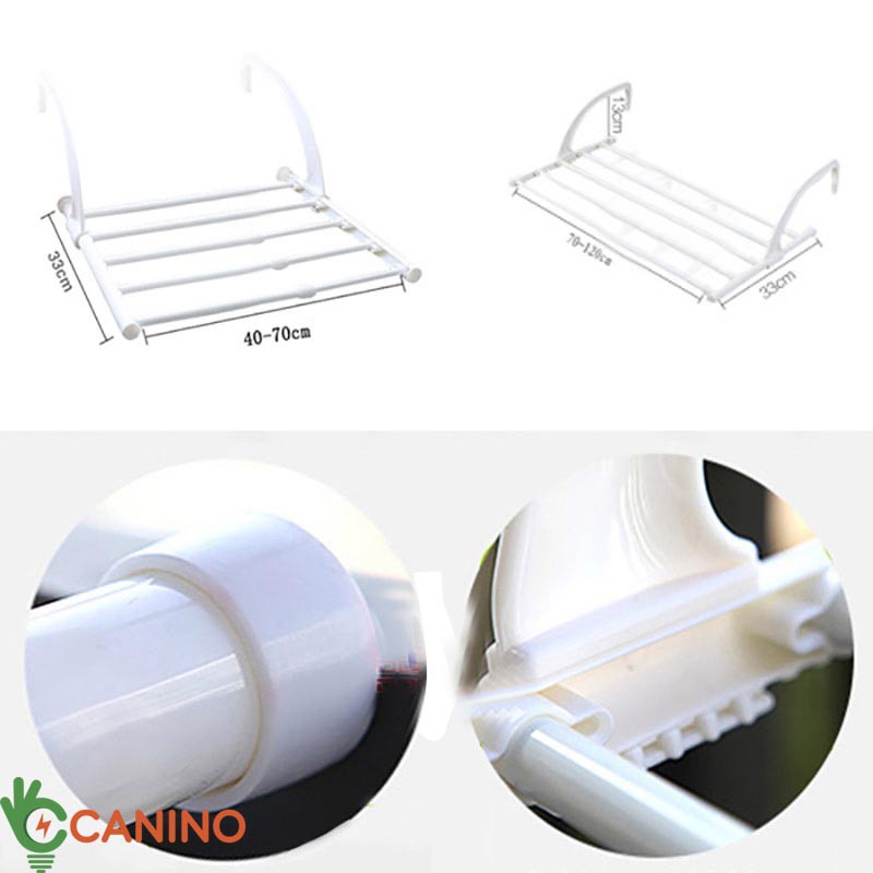 Kệ đa năng treo ban công, cửa sô