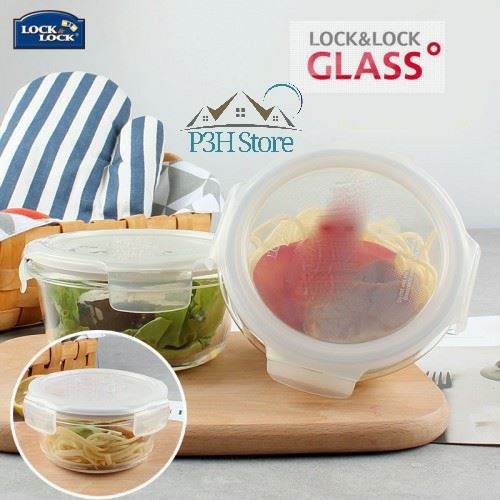 Bộ 3 hộp thủy tinh chịu nhiệt Lock&amp;Lock Ovenglass : 950mlx 1 , 650ml x 2pcs