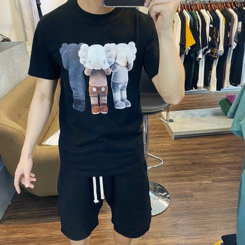 ( Hot Trend Mới Về ) Áo Phông Gấu TEDDY In 3D Nam Nữ Cotton Hàn Mềm Mịn Mặc Cực Thích Fom Tay Lỡ Cá Tính