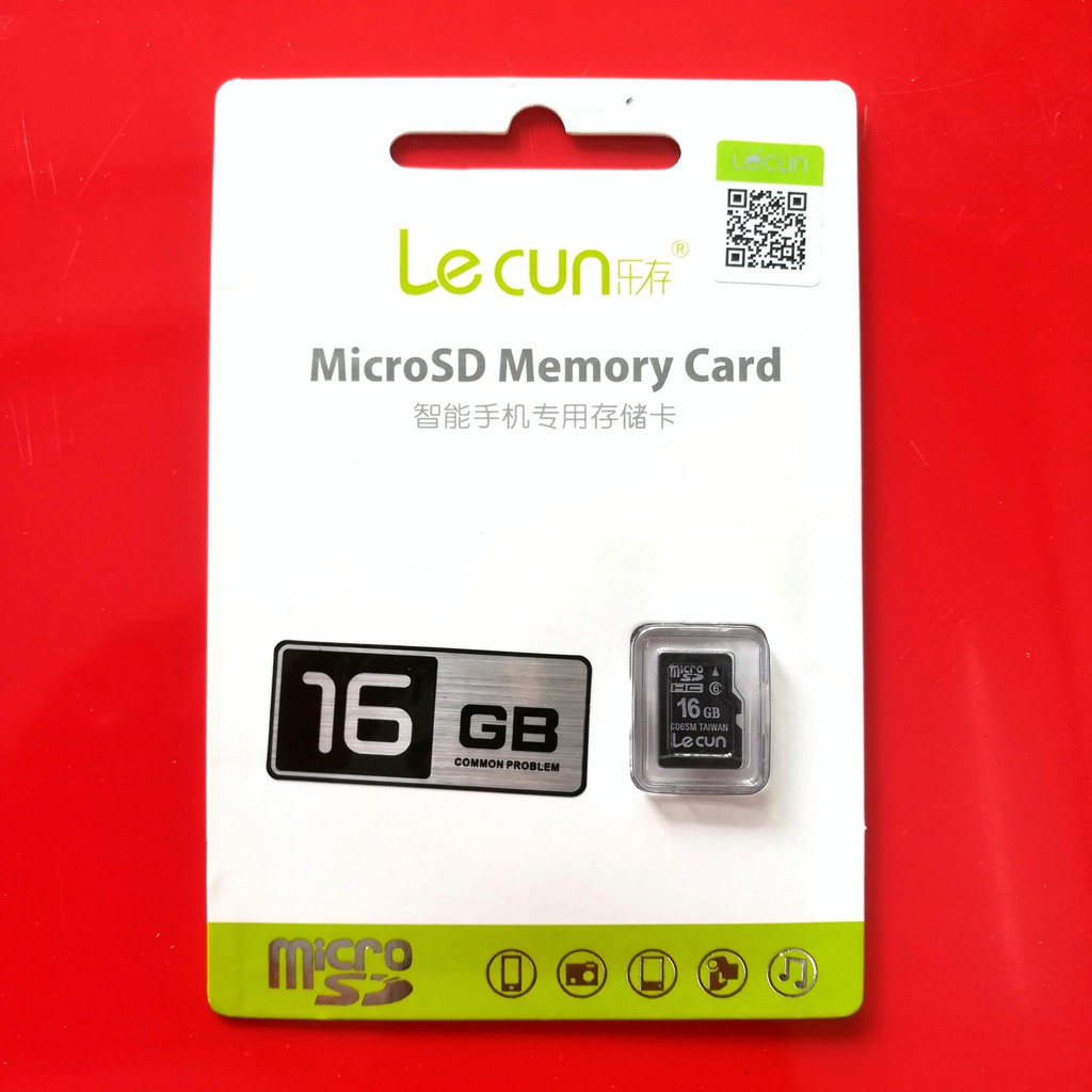 Thẻ Nhớ Micro SD Lecun 16GB Class 10 Chính Hãng