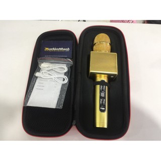 Micro Karaoke bluetooth X6 tặng loa mini bluetooth HLD-600