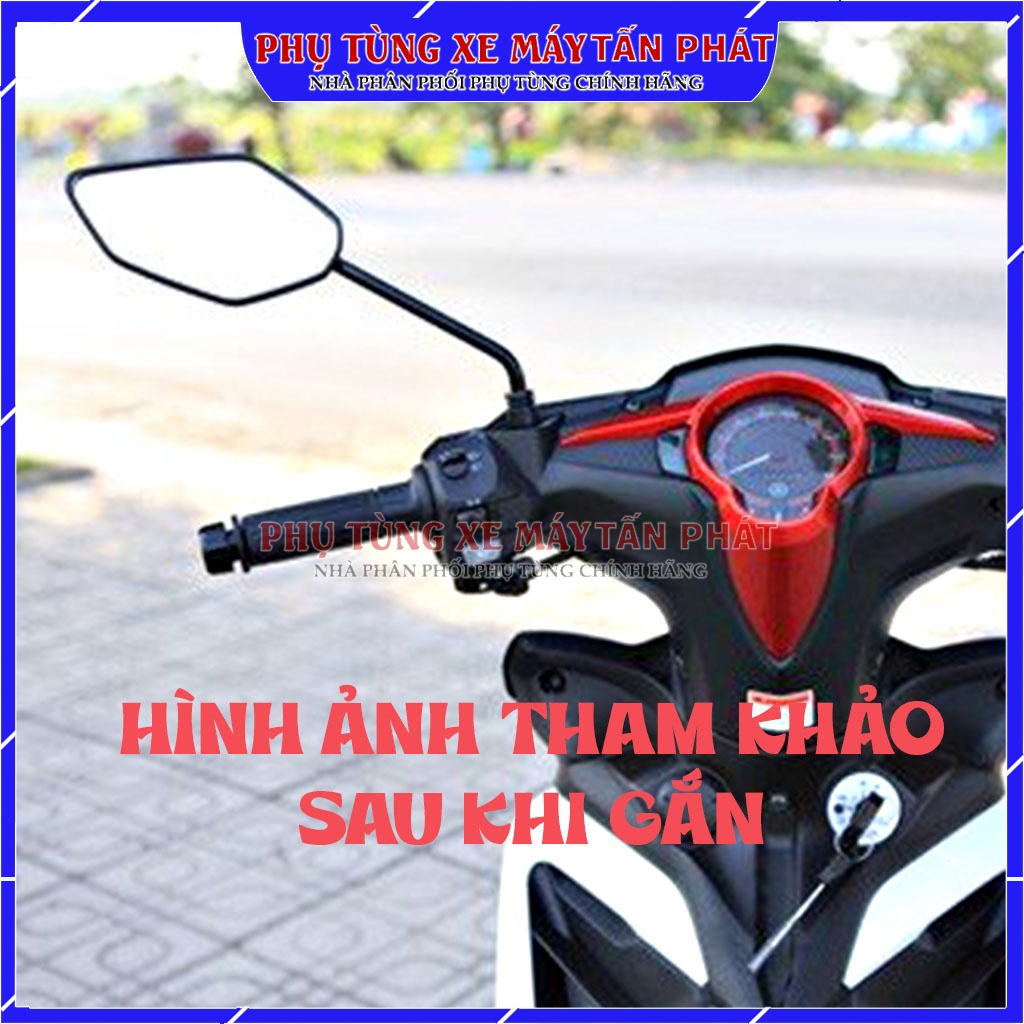 Gương Chiếu Hậu Xe Máy Zin Exciter 135  Yamaha Chính Hãng Ex Sirius Jupiter Nouvo