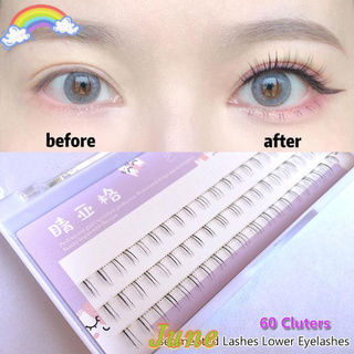 Lông mi dưới giả phân đoạn mềm tự nhiên nhẹ nhàng