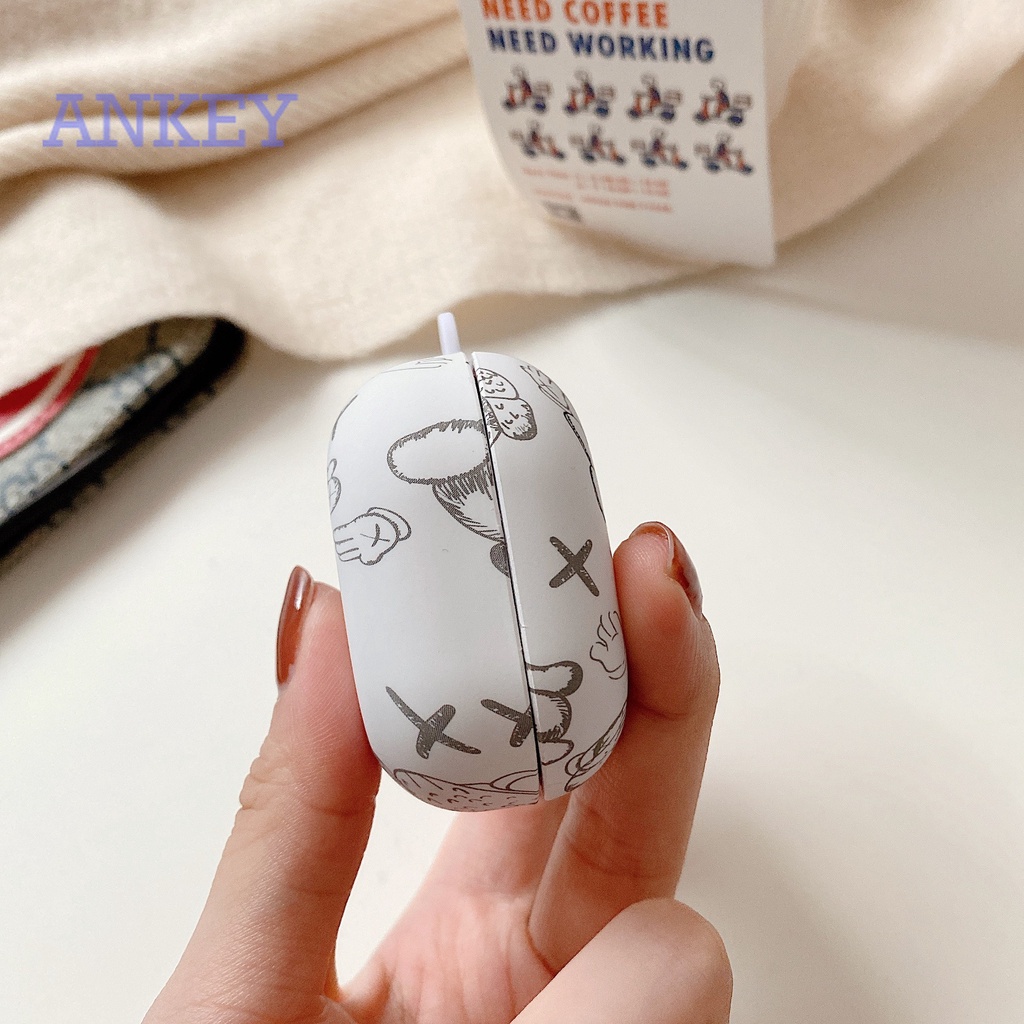 SAMSUNG Buds 2 / Buds Live / Pro KAWS Vỏ Đựng Bảo Vệ Hộp Sạc Tai Nghe Galaxy Buds / Buds Plus / Buds+ case for Airpods 1/2 Kèm Móc