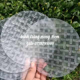 1kg bánh tráng mỏng cuốn thịt size,16cm