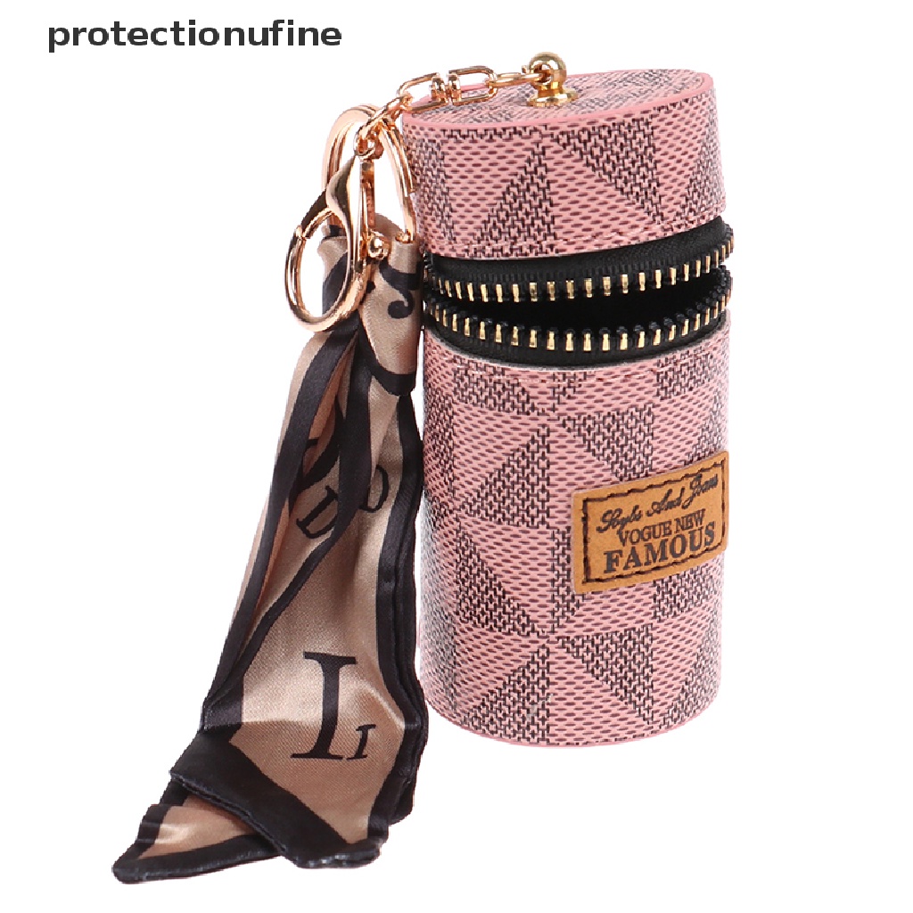 Túi Da Đựng Son Môi / Móc Khóa PR3VN Tiện Dụng