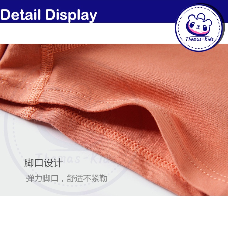 Bộ 5 Quần Lót Boxer 100% Cotton In Họa Tiết Khủng Long Hoạt Hình Cho Bé Trai 3-12 Tuổi