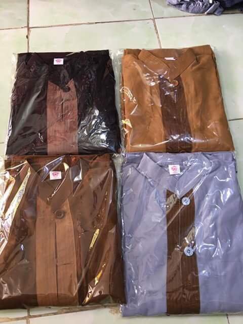 Áo lam phật tử, quần áo phật tử, đồ bộ đi chùa, đồ lam đi chùa. | BigBuy360 - bigbuy360.vn