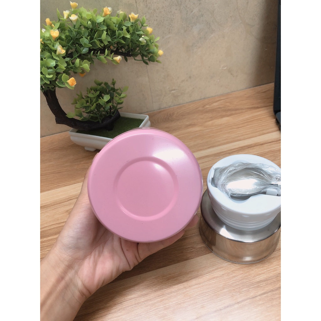 Bình Cháo Giữ Nhiệt 500ml Có Cấu Tạo Trong Bằng Inox 304 An Toàn Khi Sử Dụng Babibu - BUC