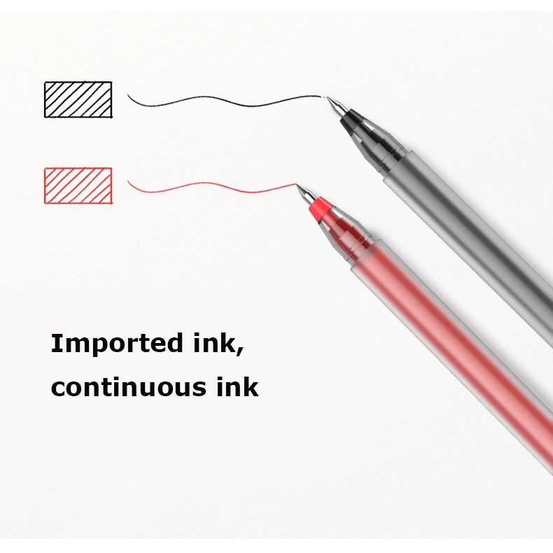 Set 10 Bút Gel 0.5MM 1800M Siêu Bền Chất Lượng Cao