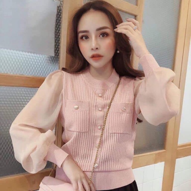 Áo kiểu tiểu thư