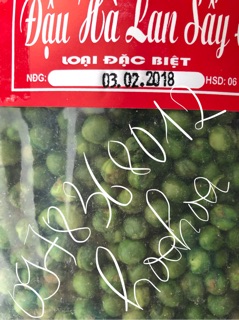 1kg Đậu hà lan sấy muối