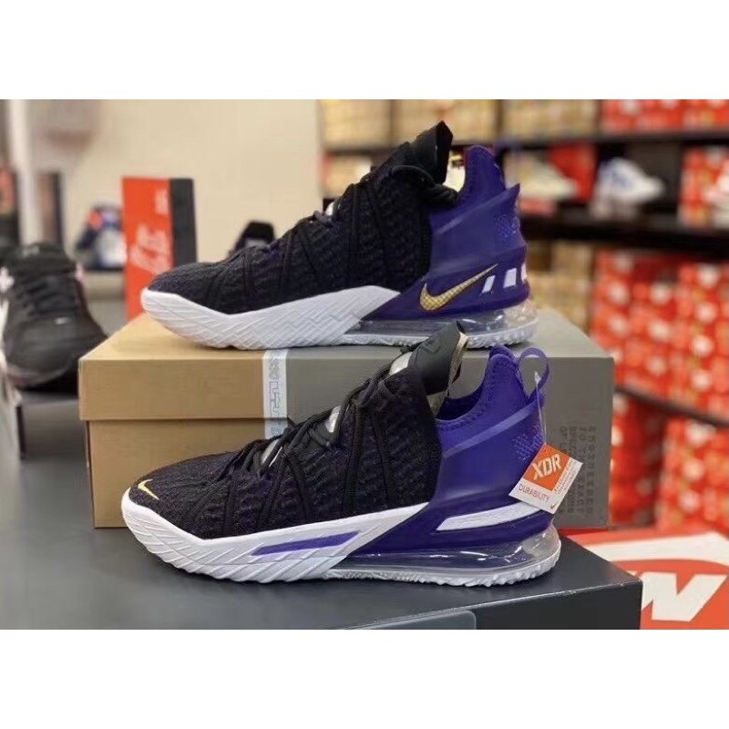 Nike - Giày Nike LeBron 18 'Lakers' CQ9283-004 new chính hãng hot